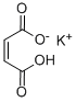 CIS-BUTENEDIOIC ACID MONOPOTASSIUM SALT Struktur