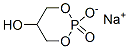 2-hydroxy-1,3,2-dioxaphosphorinan-5-ol 2-oxide, monosodium salt Struktur