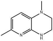 Pyrido[2,3-b]pyrazine, 1,2,3,4-tetrahydro-1,6-dimethyl- (9CI) Struktur