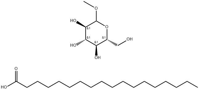 METHYL GLUCOSIDE SESQUISTEARATE Struktur