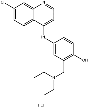 Acrichin dihydrochloride Struktur