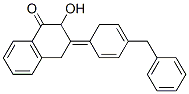 4-benzhydrylidene-2-hydroxy-naphthalen-1-one Struktur