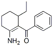 Methanone, (2-amino-6-ethyl-1-cyclohexen-1-yl)phenyl- (9CI) Struktur