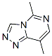 2,5-dimethyl-1,3,7,8-tetrazabicyclo[4.3.0]nona-2,4,6,8-tetraene Struktur