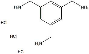 1,3,5-Tris(Aminomethyl)benzene trihydrochloride Struktur