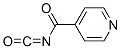 4-Pyridinecarbonylisocyanate(9CI) Struktur