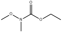 ETHYL N-METHOXY-N-METHYLCARBAMATE Struktur