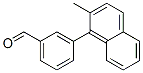 3-(2-Methylnaphthalen-1-yl)benzaldehyde Struktur