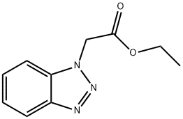 Ethyl 1H-benzotriazole-1-acetate Struktur