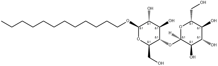 n-Dodecyl-beta-D-maltoside Struktur