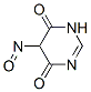 4,6(1H,5H)-Pyrimidinedione, 5-nitroso- (9CI) Struktur