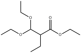 Ethyl 3,3-diethoxy-2-ethylpropanoate Struktur