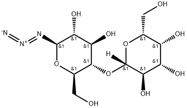 BETA-LACTOSYL AZIDE Struktur