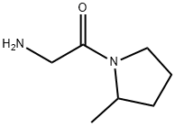 Pyrrolidine, 1-(aminoacetyl)-2-methyl- (9CI) Struktur