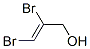 2-Propen-1-ol, 2,3-dibromo-, (2Z)- Struktur