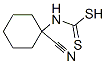 1-Cyanocyclohexanecarbamodithioic acid Struktur