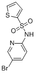 N-(5-Bromopyridin-2-yl)-thiophene-2-sulfonamide Struktur