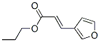 propyl 3-(3-furyl)acrylate Struktur