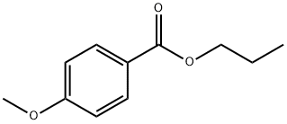 propyl 4-methoxybenzoate Struktur