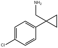 1-[1-(4-氯苯)環(huán)丙基]甲胺, 69385-29-1, 結(jié)構(gòu)式