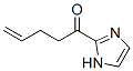 1-(1H-Imidazol-2-yl)-4-penten-1-one Struktur