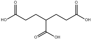 1,3,5-PENTANETRICARBOXYLIC ACID Struktur