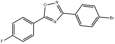 3-(4-BROMOPHENYL)-5-(4-FLUOROPHENYL)-1,2,4-OXADIAZOLE price.