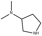 3-(DIMETHYLAMINO)PYRROLIDINE Struktur