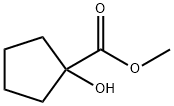 methyl 1-hydroxycyclopentane-1-carboxylate Struktur