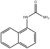 1-NAPHTHYLUREA Struktur