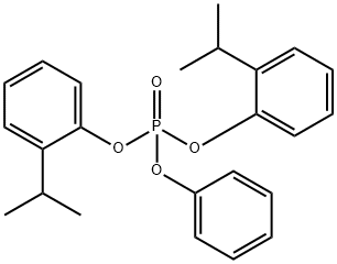 Bis(o-isopropylphenyl) Phenyl Phosphate Struktur