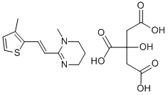 MORANTEL CITRATE MONOHYDRATE Structure