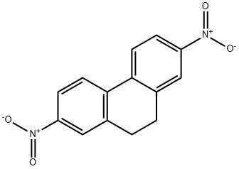 Phenanthrene, 9,10-dihydro-2,7-dinitro- Struktur