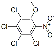 1,2,3,4-Tetrachloro-5-methoxy-6-nitrobenzene Struktur