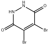 4,5-dibromo-1,2-dihydropyridazine-3,6-dione Struktur