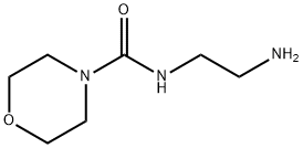 4-MorpholinecarboxaMide, N-(2-aMinoethyl)- Struktur