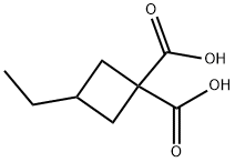 3-ETHYLCYCLOBUTANE-1,1-DICARBOXYLIC ACID