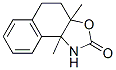 Naphth[1,2-d]oxazol-2(1H)-one, 3a,4,5,9b-tetrahydro-3a,9b-dimethyl- (9CI) Struktur