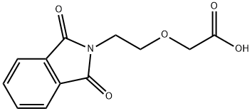 2-(2-PhthaliMidoethoxy)acetic acid, 97% Struktur