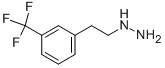 1-(3-(trifluoromethyl)phenethyl)hydrazine Struktur