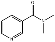 N,N-DIMETHYLNICOTINAMIDE Structure