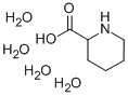 DL-PIPECOLINIC ACID TETRAHYDRATE Struktur