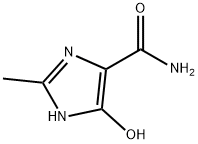 1H-Imidazole-4-carboxamide,5-hydroxy-2-methyl-(9CI) Struktur