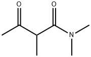 Butanamide, N,N,2-trimethyl-3-oxo- (9CI) Struktur