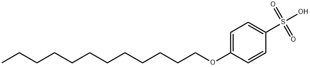 4-Dodecyloxybenzenesulfonic acid Struktur