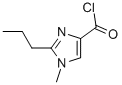 1H-Imidazole-4-carbonyl chloride, 1-methyl-2-propyl- (9CI) Struktur