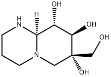 2H-Pyrido[1,2-a]pyrimidine-7,8,9-triol, octahydro-7-(hydroxymethyl)-, (7S,8R,9S,9aR)- (9CI) Struktur