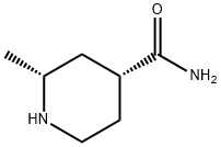 4-Piperidinecarboxamide,2-methyl-,(2R,4R)-(9CI) Struktur