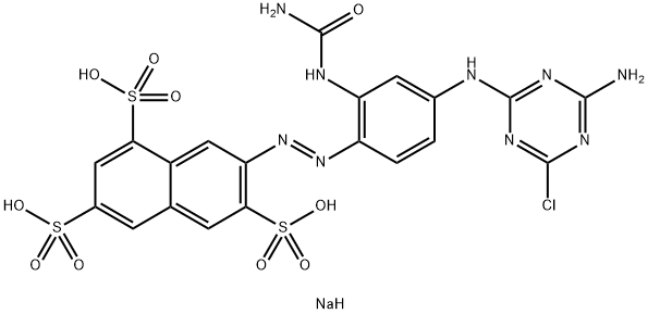 活性金黃 K-2RA 結(jié)構(gòu)式