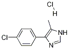 1H-IMidazole, 4-(4-chlorophenyl)-5-Methyl-, Monohydrochloride Struktur